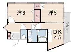 サンフィールド六甲の間取り画像
