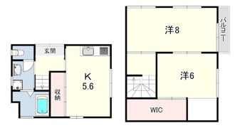 魚崎北町4丁目戸建の間取り画像