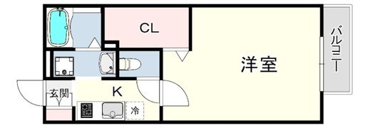 サクラハイツの間取り画像