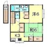 深江北町ハイツの間取り画像