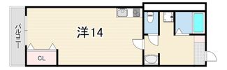 メゾンALL-INの間取り画像
