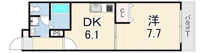 グランシャリオ塚口の間取り画像