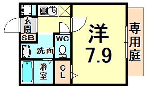 エスペランサ伊丹の間取り画像