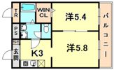 クレール久保の間取り画像