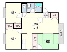 バンビタウンの間取り画像