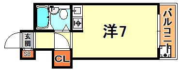 グレイス芦屋の間取り画像