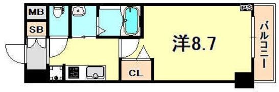 MJC神戸ハーバーウエストの間取り画像
