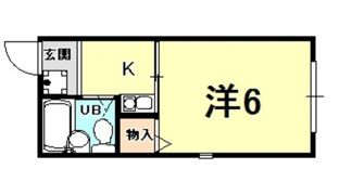 ハイツプチの間取り画像