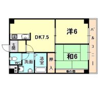 ヴィライーストサイド夙川の間取り画像