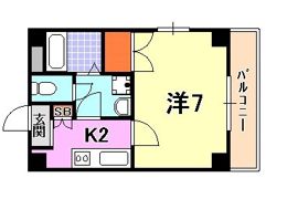 レグルスコートの間取り画像