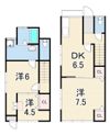 COZY鈴東ハイツ1の間取り画像