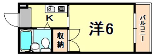 アクティ本山の間取り画像