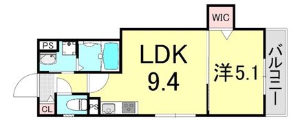 クリエオーレ東園田町2の間取り画像