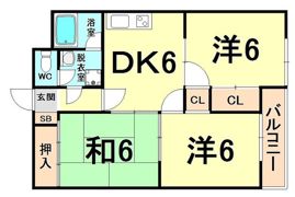 ハイルハイツの間取り画像