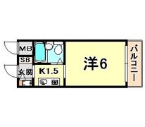 ジョイフル東園田の間取り画像