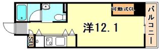 ロイスグラン神戸湊川公園の間取り画像