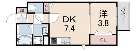 アールグレイコート園田の間取り画像