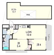 ワコーレヴィータ住吉東町の間取り画像