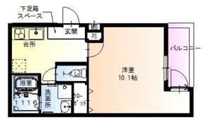 フジパレス出屋敷6番館の間取り画像