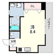 中天マンションの間取り画像