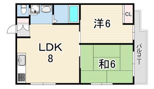 神谷マンションの間取り画像