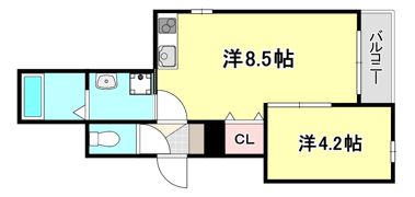 （仮称）F ASECIA PHIXの間取り画像