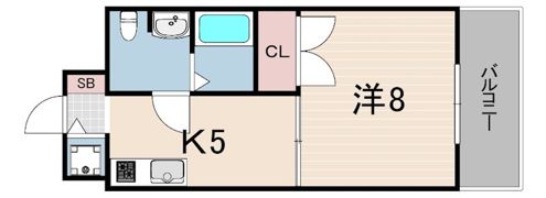 セレーノルーチェの間取り画像