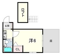 サンパレス21南武庫之荘の間取り画像