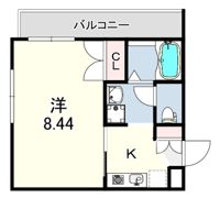 ベルファーム甲子園の間取り画像