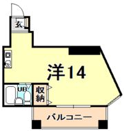 ベルフィーユNARUOの間取り画像