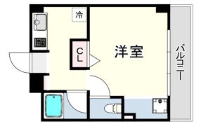 甲南ハイツの間取り画像