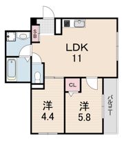FRONTIERの間取り画像
