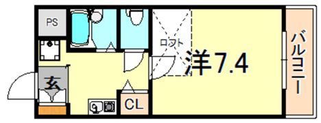 サテライト芦屋宮塚の間取り画像