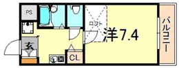 サテライト芦屋宮塚の間取り画像