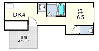 ペディハイツ尼崎大物の間取り画像