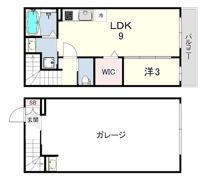 T’S BASE 西難波の間取り画像