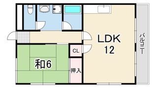 ヴィーブル西鈴の間取り画像