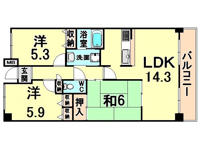 間取図