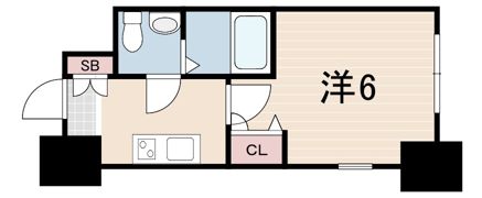 アリビオ立花1の間取り画像