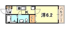 ソルジェンテ御影の間取り画像