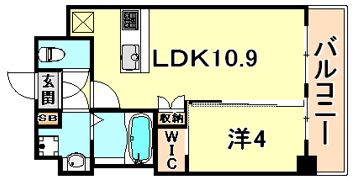 KMS新生水木通の間取り画像
