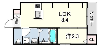 シーエムセットの間取り画像