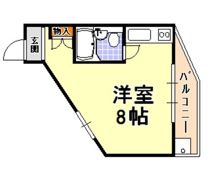 ハイメゾン岡本の間取り画像