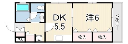 シャンブルすずらんの間取り画像