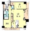 ルネグラン夙川北名次の間取り画像