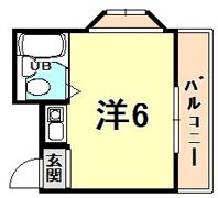エクセルマンション西宮今津の間取り画像