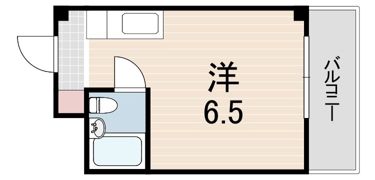 エクセルマンション西宮今津の間取り画像