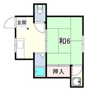 フクヤマンションの間取り画像