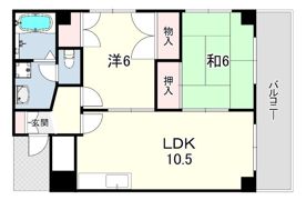 グランドシャトー兵庫の間取り画像