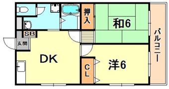 INK甲南の間取り画像